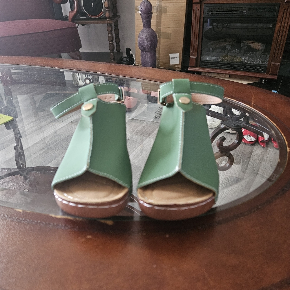Green Women's Sandals